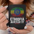 Ethiopia It's In My Dna Ethiopian Flag Coffee Mug Unique Gifts