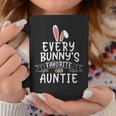 Every Bunny's Favorite Auntie Happy Easter Sunday Aunt Coffee Mug Unique Gifts