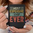 Most Expensive Day Ever Vacation Travel Saying Coffee Mug Funny Gifts
