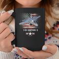 F-35 Lightning 2 Us Flag Proud Air Force Military Veteran Coffee Mug Funny Gifts
