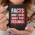 Facts Don't Care About Your Feelings Vintage American Flag Coffee Mug Personalized Gifts