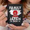 Family Vacation Japan 2024 Summer Vacation Coffee Mug Unique Gifts
