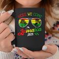 Family Vacation Vacay Girls Trip Jamaica Here We Come 2024 Coffee Mug Funny Gifts