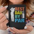 Father's Day Golf Best Dad By Par Golfing Lover Dad Coffee Mug Unique Gifts
