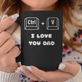 Father's Day Love Letter For Best Daddy Love You Dad Coffee Mug Unique Gifts