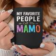 My Favorite People Call Me Mamo Cute Floral Grandma Coffee Mug Unique Gifts