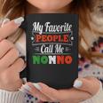My Favorite People Call Me Nonno Grandpa Italian Fathers Day Coffee Mug Personalized Gifts
