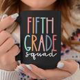 Fifth 5Th Grade Squad Teacher Crew Back To School Team Coffee Mug Unique Gifts