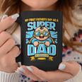 My First Father's Day As A Super Dad Father's Day 2024 Coffee Mug Funny Gifts