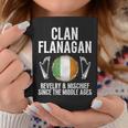 Flanagan Surname Irish Family Name Heraldic Celtic Clan Coffee Mug Funny Gifts