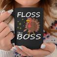 Floss Like A Boss Turkey Thanksgiving Outfit For Kids Coffee Mug Unique Gifts