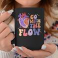 The Flow Of The Heart Cardiac Nurse Cardiology Sonographer Coffee Mug Unique Gifts