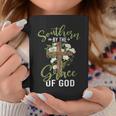 Flower Cross American By Birth Southern By The Grace Of God Coffee Mug Unique Gifts