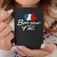 France Roots French Lover Bonjour Y'all Coffee Mug Unique Gifts
