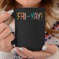Friyay Popular Quote Happy Friday Leopard Teacher Coffee Mug Unique Gifts