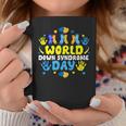 321 World Down Syndrome Day 2024 Groovy Meme Coffee Mug Funny Gifts