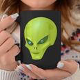 Alien With Earth Eyeballs Ufo Spaceship Novelty Coffee Mug Unique Gifts