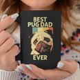 Best Pug Dad Ever Art For Pug Dog Pet Lover Men Daddy Coffee Mug Unique Gifts