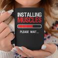 Bodybuilding Weightlifting Installing Muscle Coffee Mug Unique Gifts