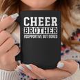 Cheerleader Brother Cheer Brother Supportive But Bored Coffee Mug Unique Gifts