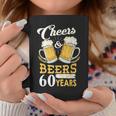 Cheers And Beers To My 60 Years 60Th Birthday Coffee Mug Personalized Gifts