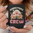 Christmas Crew Gingerbread In Candy House Cute Xmas Coffee Mug Funny Gifts