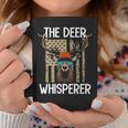Deer Whisperer Awesome Hunter Usa Flag Buck Hunting Coffee Mug Unique Gifts