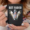 Get Faded Barber For Cool Hairstylist Coffee Mug Funny Gifts