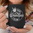 Grandpa Fathers Day Cool Grandpas Club Skeleton Hand Coffee Mug Funny Gifts