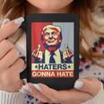 Haters Gonna Hate Donald Trump Middle Finger Coffee Mug Unique Gifts