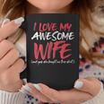 Husband Saying Awesome From Wife For Fathers Day Coffee Mug Unique Gifts