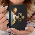 I'm Telling Dad Jesus Meme Kid Women Coffee Mug Funny Gifts