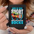 Life Is Too Short To Waste Time Matching Socks Coffee Mug Unique Gifts