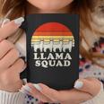 Llama Squad Sunglasses Cool Llamas Vintage Coffee Mug Unique Gifts