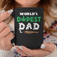 Marijuana Leaf World's Dopest Dad Weed Cannabis Coffee Mug Unique Gifts