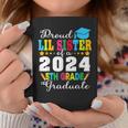 Proud Lil Sister Of A Class Of 2024 5Th Grade Graduate Coffee Mug Unique Gifts