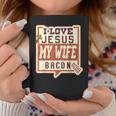 Quote For Married Christian Men Who Love Bacon Coffee Mug Unique Gifts