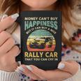 Rally Car Joke Saying Retro Vintage Dirt Track Racing Coffee Mug Unique Gifts