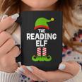 The Reading Elf Christmas Matching Party Book Reader Coffee Mug Unique Gifts