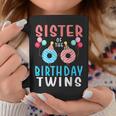 Sister Of The Birthday Twins Donut Coffee Mug Unique Gifts