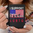 Support Lgbtq Liberty Guitar Beer Trump And Quesadilla Coffee Mug Unique Gifts