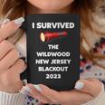 I Survived The Wildwood New Jersey Blackout 2023 Coffee Mug Unique Gifts