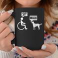 Wheelchair Humor Joke For A Disability In A Wheelchair Coffee Mug Funny Gifts
