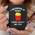 Workout Gym French Fries Coffee Mug Unique Gifts