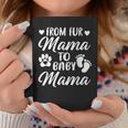 From Fur Mama To Baby Mama Pregnancy Announcement Coffee Mug Unique Gifts