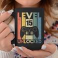 Gaming Vintage 15Th Birthday 15 Year Old Boy Girl Gamer Coffee Mug Unique Gifts