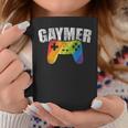 Gaymer Rainbow Flag Gaming Lesbian Gay Bisexual Pride Lgbtq Coffee Mug Unique Gifts