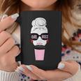 Girl Boss Women Lady Coffee Cup Sunglasses Pink Lips Coffee Mug Unique Gifts