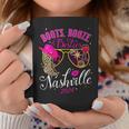Girls Weekend Girls Trip 2024 Nashville Boots Booze Besties Coffee Mug Personalized Gifts
