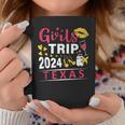 Girls Trip 2024 Texas Travel Group Matching Texas Vacay Coffee Mug Unique Gifts